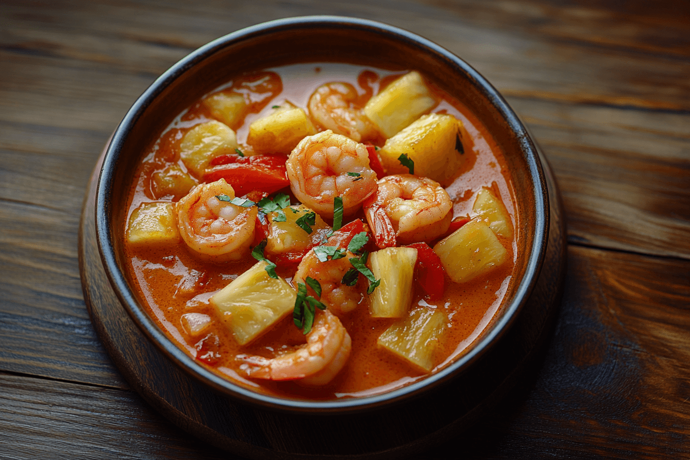 Pineapple Shrimp Curry